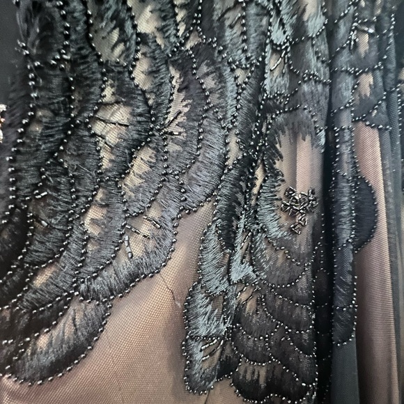 Sue Wong Black Lace Maxi Dress - Picture 4 of 4